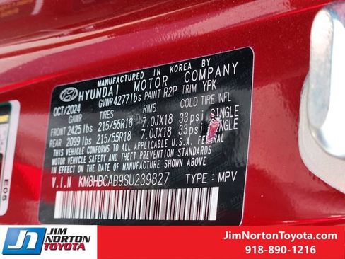 Used 2025 Hyundai Kona SEL AWD/4WD image 32
