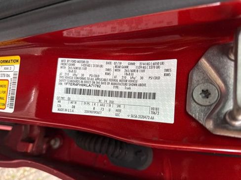 Used 2019 Ford Ranger Lariat w/ Equipment Group 501A Mid image 17