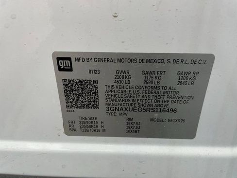 Used 2024 Chevrolet Equinox LT AWD/4WD image 26