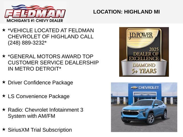 New 2026 Chevrolet Trax LS w/ LS Convenience Package FWD image 3