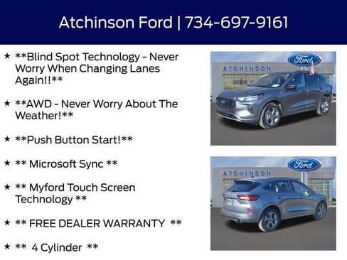 Certified 2024 Ford Escape ST-Line w/ Tech Pack #1 image 8