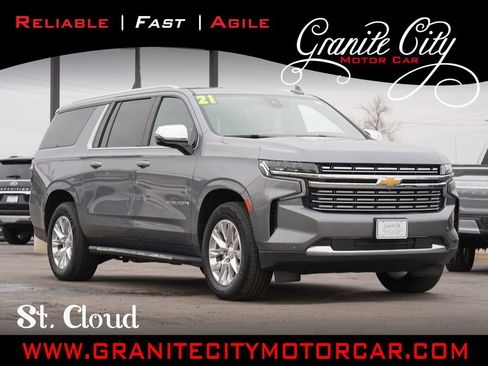 Used 2021 Chevrolet Suburban Premier w/ Premium Package AWD/4WD image 1