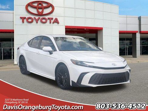 Certified 2025 Toyota Camry SE w/ Multimedia Upgrade Package FWD image 1
