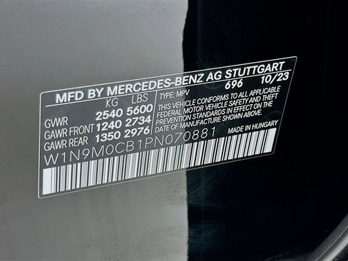 Certified 2023 Mercedes-Benz EQB 250+ 250+ image 33