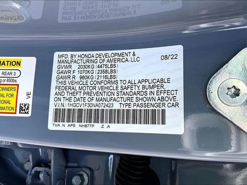 Used 2022 Honda Accord Sport image 19