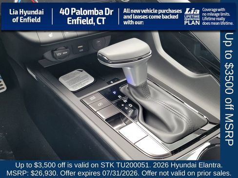 New 2026 Hyundai Elantra SEL Sport Premium FWD image 22