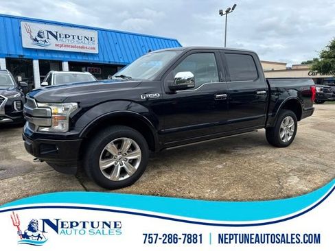 Used 2019 Ford F150 Platinum w/ Equipment Group 701A Luxury AWD/4WD image 1