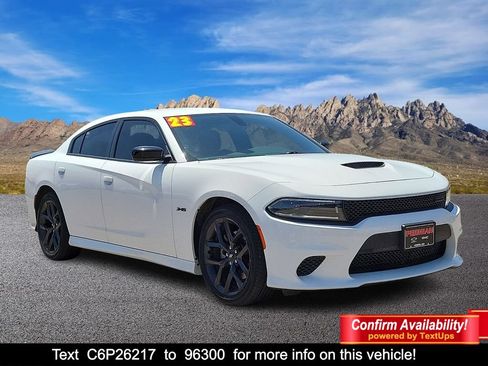 Used 2023 Dodge Charger R/T w/ Blacktop Package RWD image 1