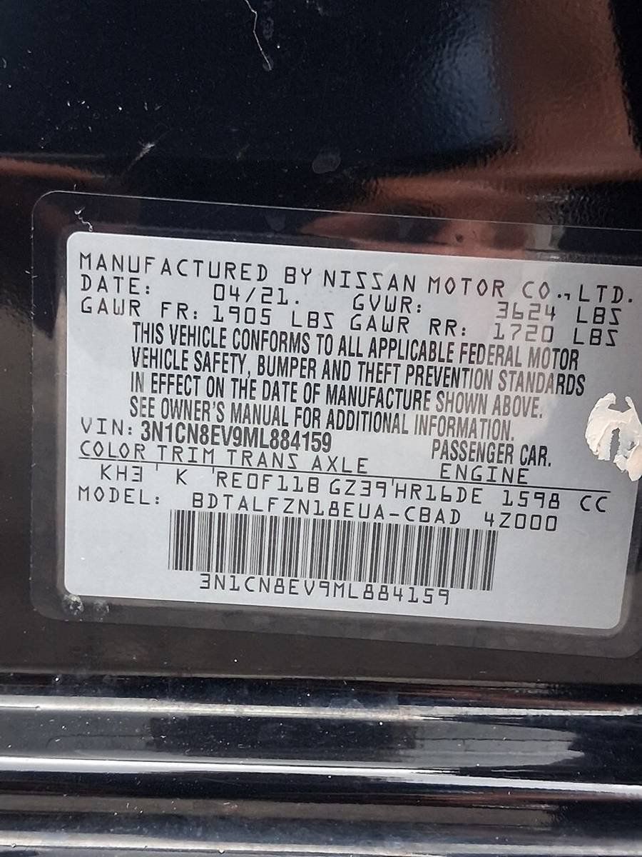 Used 2021 Nissan Versa SV FWD image 30