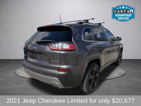 Used 2021 Jeep Cherokee Limited AWD/4WD image 3