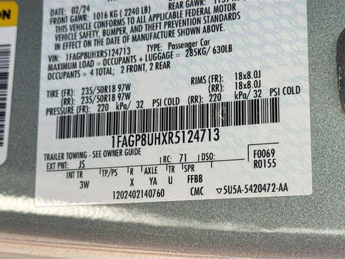 Certified 2024 Ford Mustang Premium RWD image 46