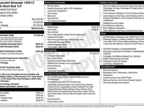 New 2026 Chevrolet Silverado 1500 LT w/ Safety Package AWD/4WD image 5