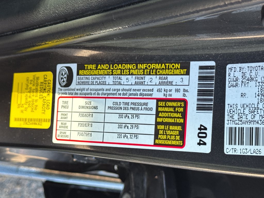 Used 2021 Toyota Tacoma Limited w/ Nightshade Package AWD/4WD image 48