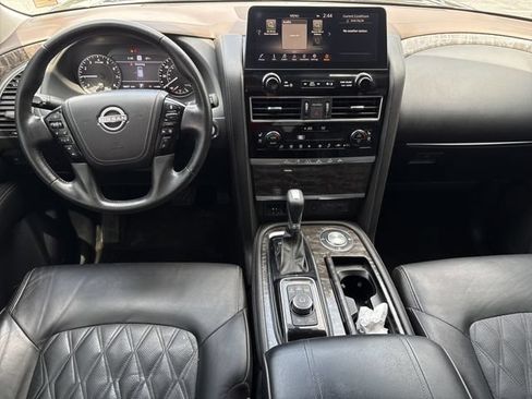 Used 2021 Nissan Armada Platinum w/ Captain's Chairs Package RWD image 2
