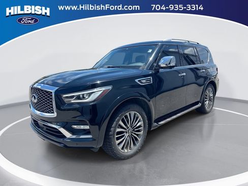 Used 2021 INFINITI QX80 Sensory w/ Cargo Package AWD/4WD image 1
