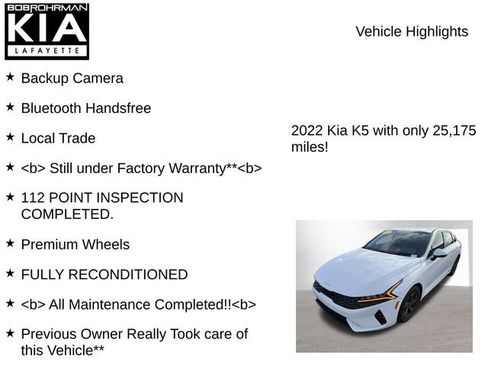 Used 2022 Kia K5 LXS image 7
