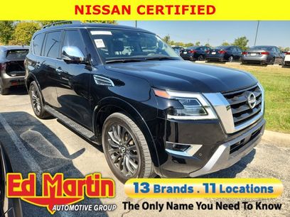 Certified 2024 Nissan Armada Platinum w/ Captain's Chairs Package