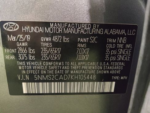 Used 2019 Hyundai Santa Fe SE image 33