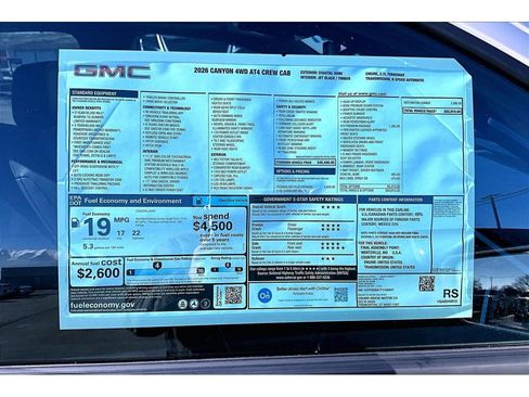 New 2026 GMC Canyon AT4 w/ Technology Plus Package image 14
