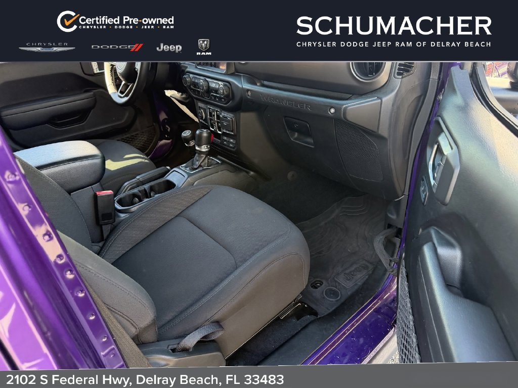 Certified 2023 Jeep Wrangler Unlimited Sport AWD/4WD image 17