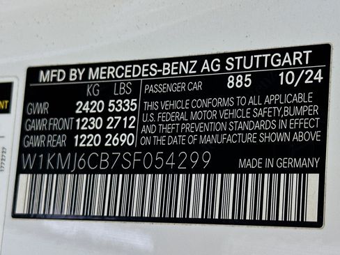 Used 2025 Mercedes-Benz CLE 53 AMG 4MATIC Coupe image 33