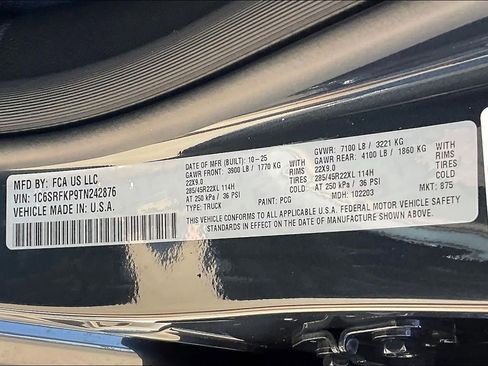 New 2026 RAM 1500 Tungsten w/ Bed Utility Group image 20