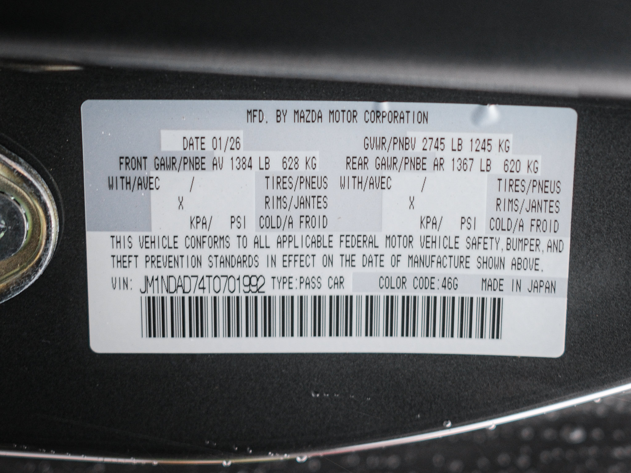 Certified 2026 MAZDA MX-5 Miata Grand Touring RWD image 31