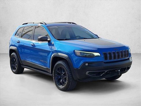 Used 2021 Jeep Cherokee Trailhawk w/ Sun, Sound & Nav Group image 3