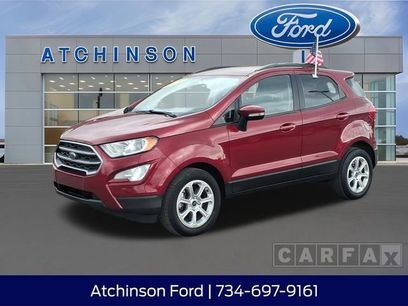 Certified 2020 Ford EcoSport SE w/ SE Convenience Package