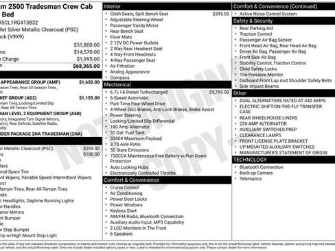 Used 2024 RAM 2500 Tradesman w/ Chrome Appearance Group image 27