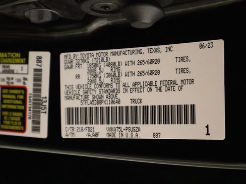 Used 2023 Toyota Tundra SR5 w/ SR5 Convenience Package AWD/4WD image 39