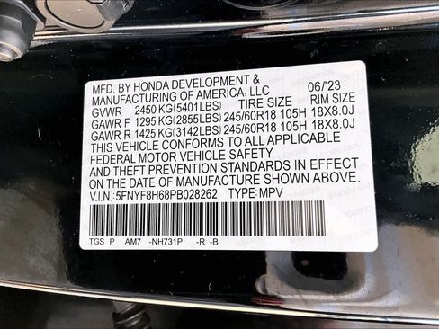 Certified 2023 Honda Passport TrailSport image 35