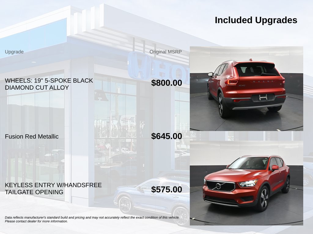 Used 2019 Volvo XC40 T4 Momentum FWD image 5