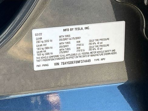 Used 2022 Tesla Model Y Performance image 29