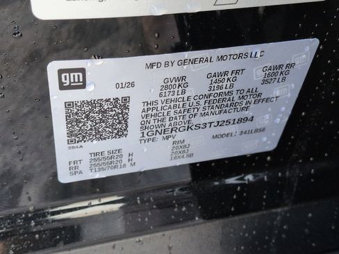 New 2026 Chevrolet Traverse LT w/ Midnight/Sport Edition image 92