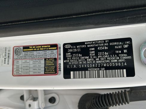 Used 2021 Kia K5 EX w/ EX Premium Package image 28