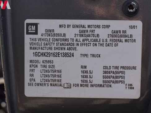 Used 2002 Chevrolet Silverado 2500 LS w/ Electrical Convenience Pkg AWD/4WD image 25