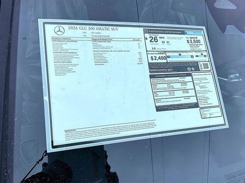 New 2026 Mercedes-Benz GLC 300 4MATIC image 16