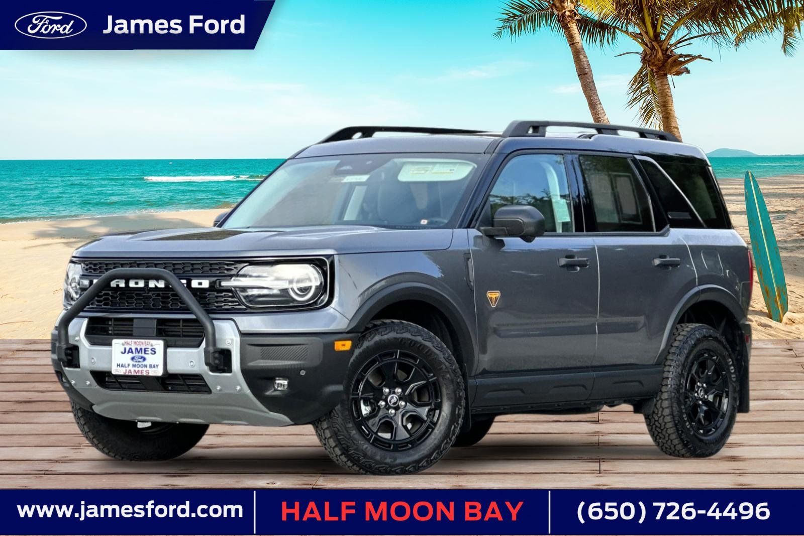 Used 2026 Ford Bronco Sport Badlands w/ Sasquatch Badlands Package AWD/4WD image 1
