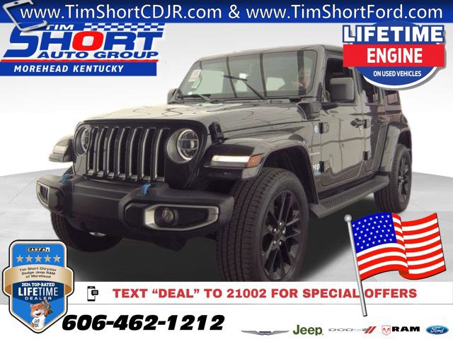 Used 2022 Jeep Wrangler Unlimited Sahara w/ Cold Weather Group AWD/4WD 360° Tour