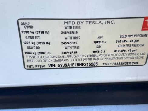 Used 2017 Tesla Model S 75 image 28