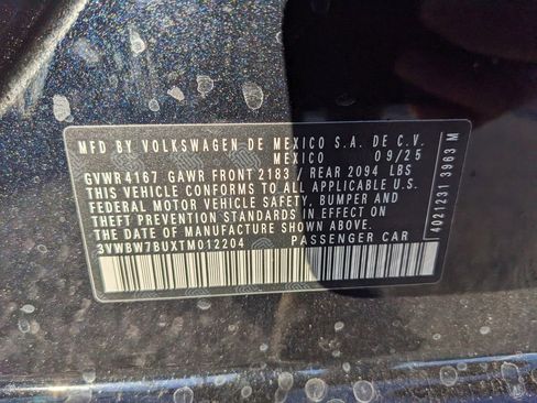 New 2026 Volkswagen Jetta Sport image 25