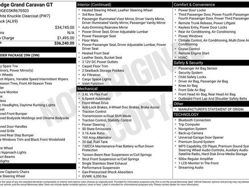Used 2019 Dodge Grand Caravan GT FWD image 6