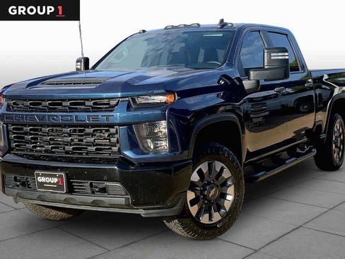Used 2021 Chevrolet Silverado 2500 Custom w/ Custom Value Package AWD/4WD image 1