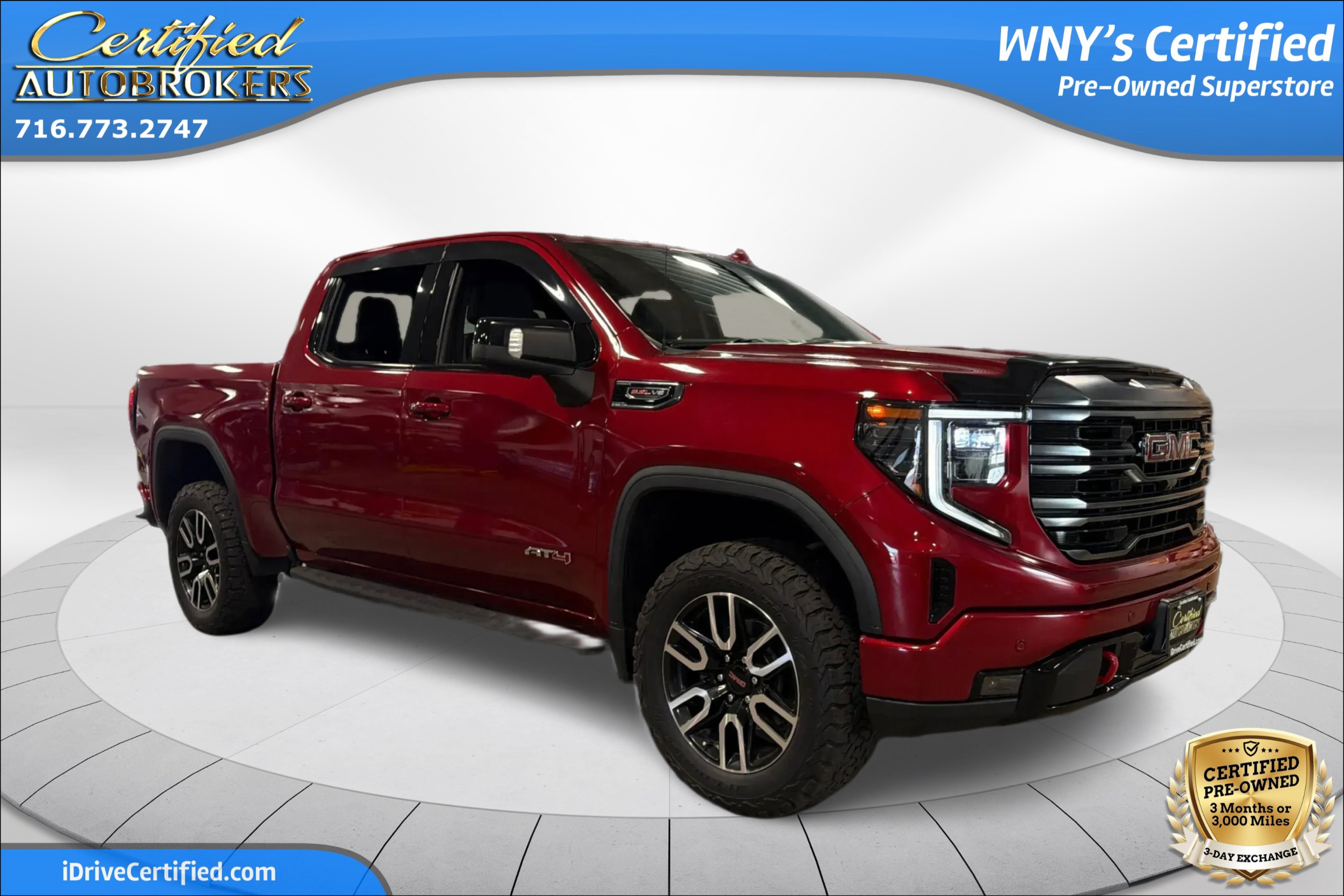 Used 2022 GMC Sierra 1500 AT4 w/ AT4 Premium Package AWD/4WD image 3