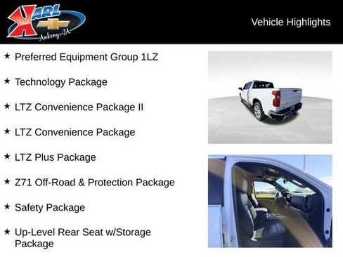Certified 2024 Chevrolet Silverado 1500 LTZ AWD/4WD image 2