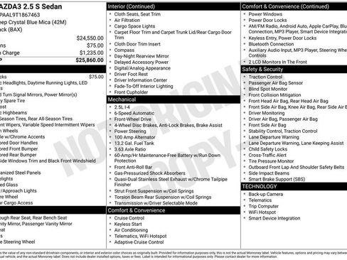 New 2026 MAZDA MAZDA3 s image 4