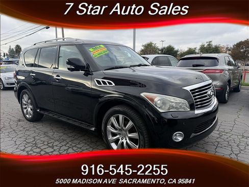 Used 2013 INFINITI QX56 4WD w/ Deluxe Touring Pkg image 1