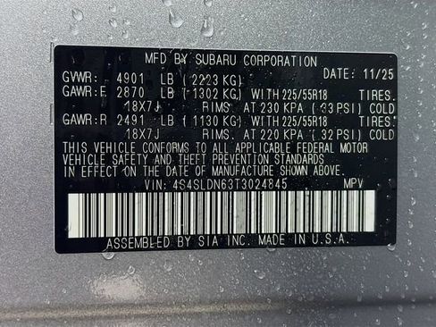 New 2026 Subaru Forester Limited image 32