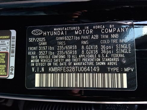 New 2026 Hyundai Palisade SE image 10